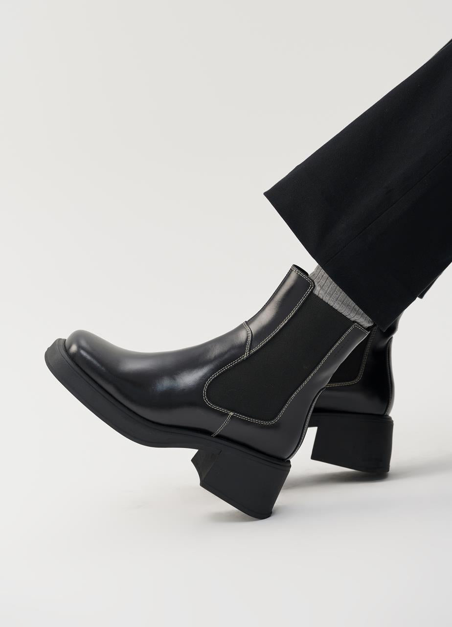 DORAH BOOT - Black/white