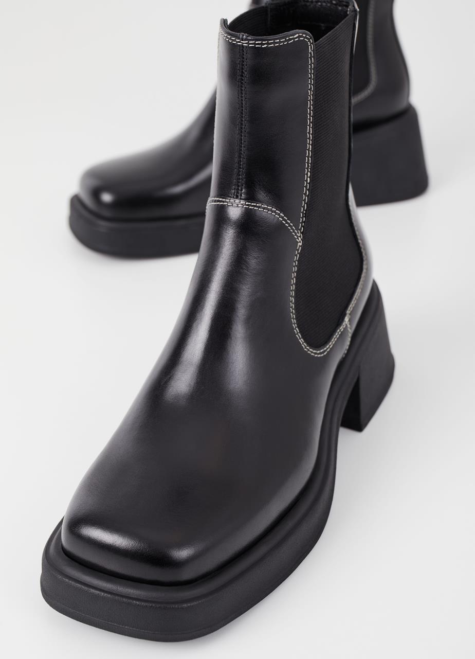 DORAH BOOT - Black/white