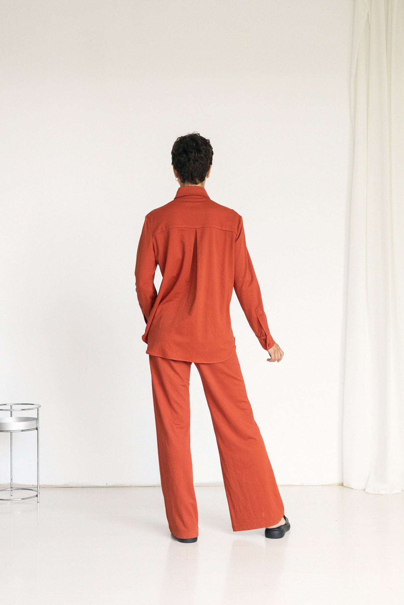 L.902 - PIQUE LARGE SHIRT - RED