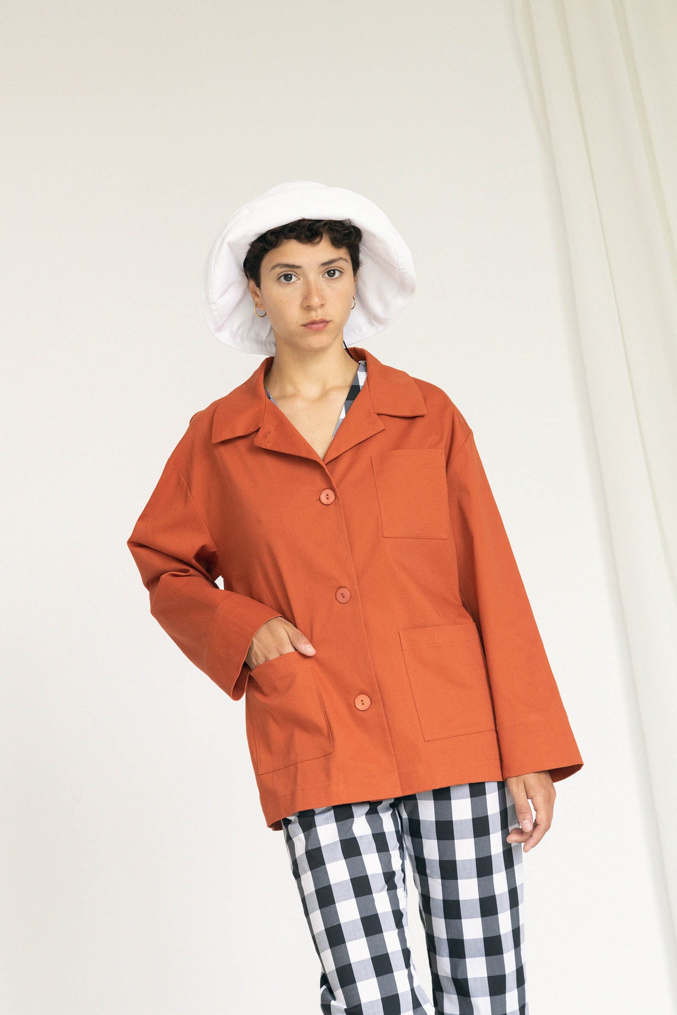 L.913 - WORK JACKET - RED
