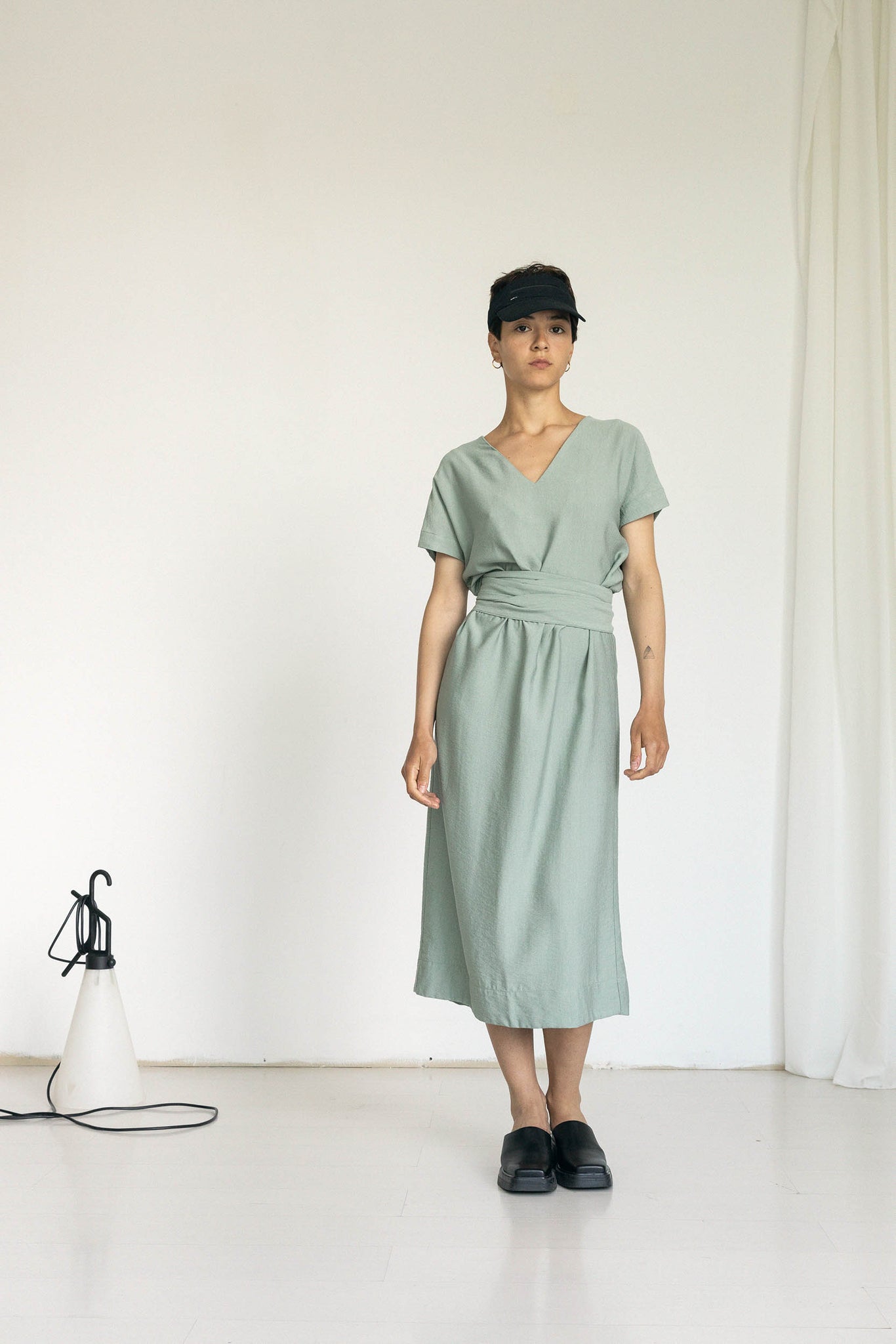L.985 - EFFORTLESS DRESS - Green