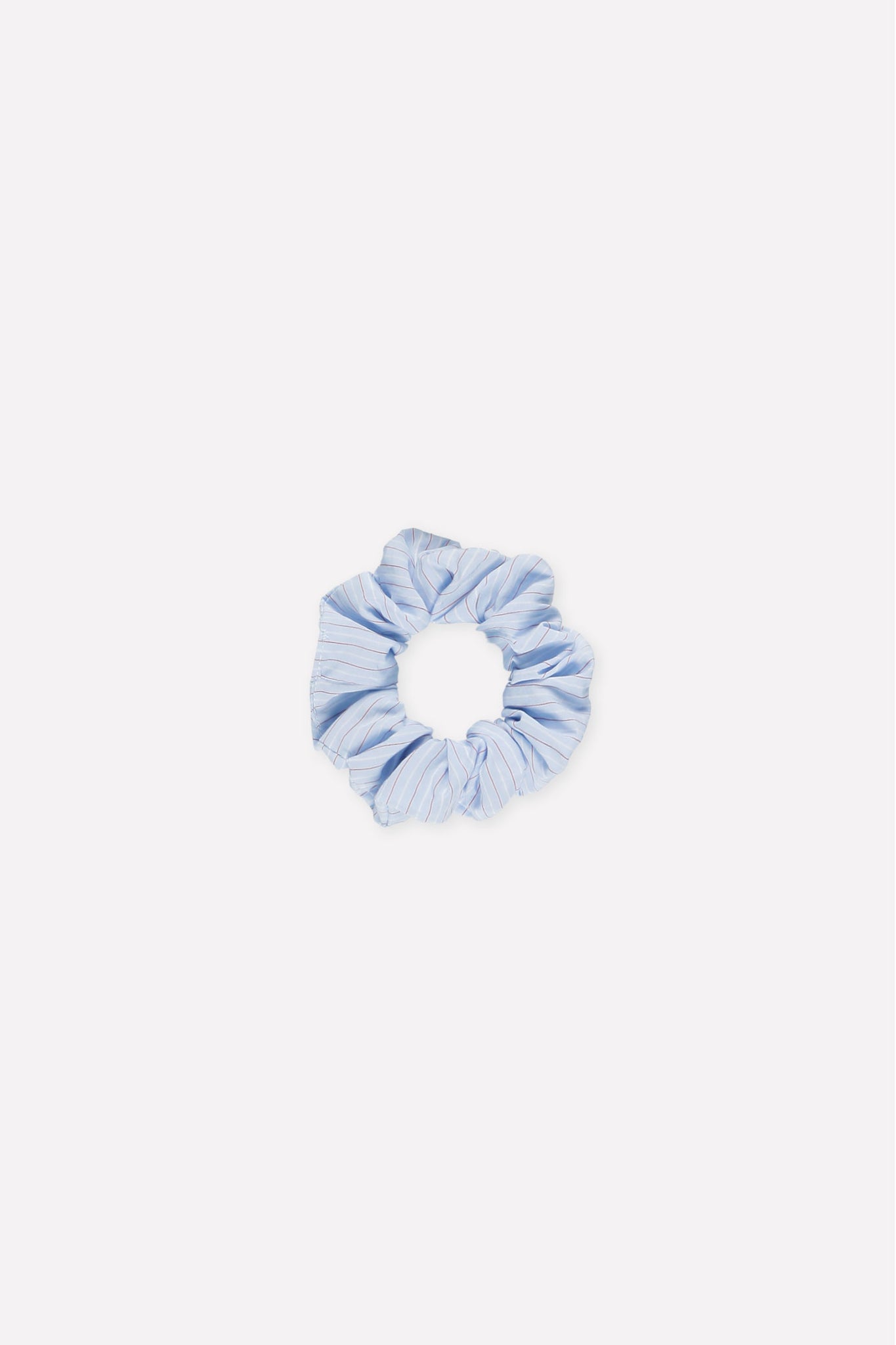 A.13001 - MINI SCRUNCHY - Blue & Red Stripes
