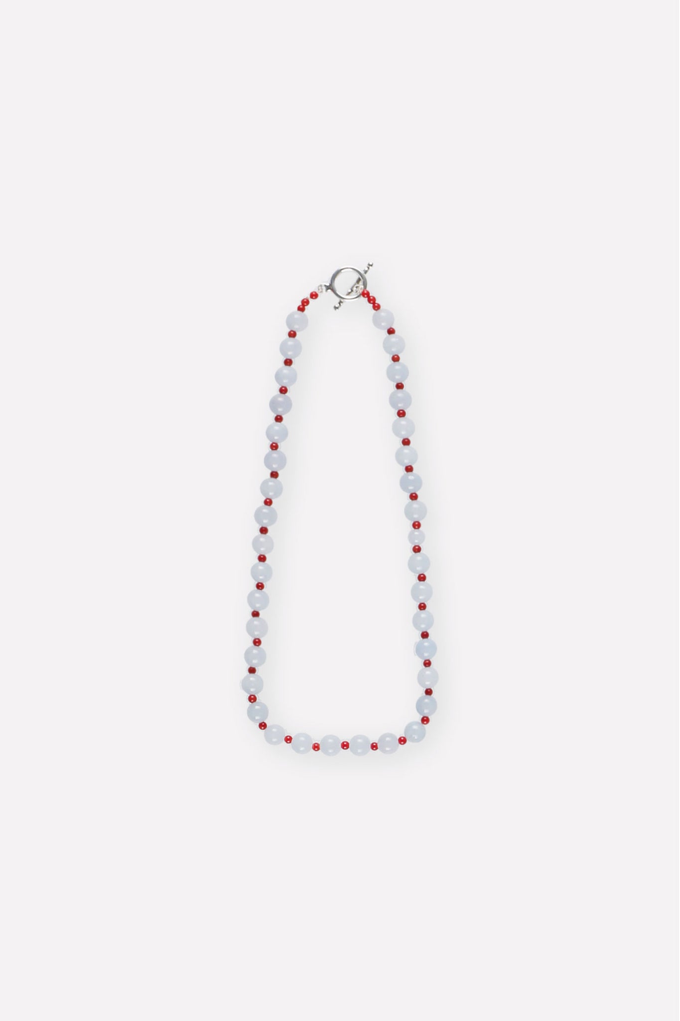 J.13002 - MINI NECKLACE - Blue & Red