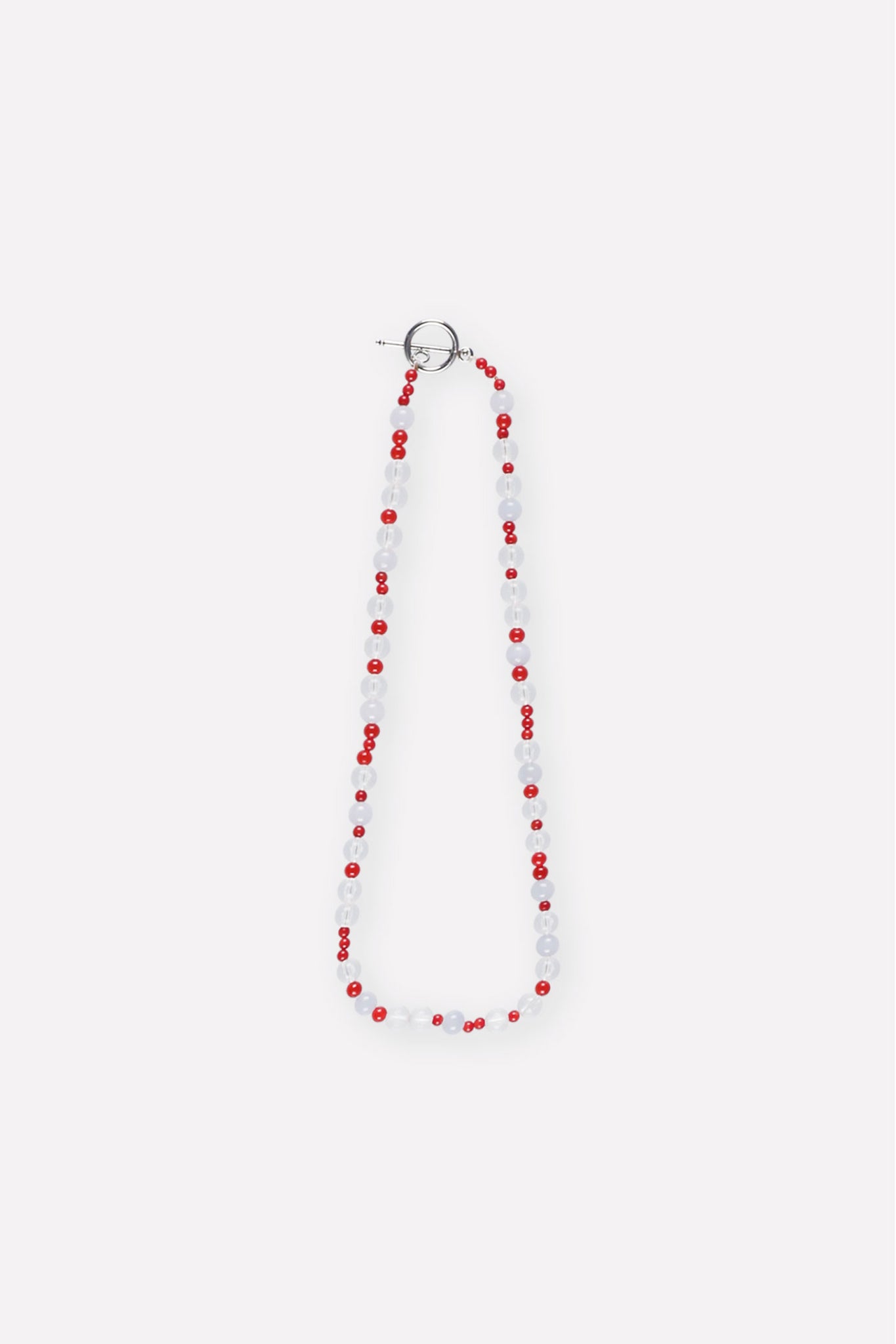 J.13002 - MINI NECKLACE - Blue & Red
