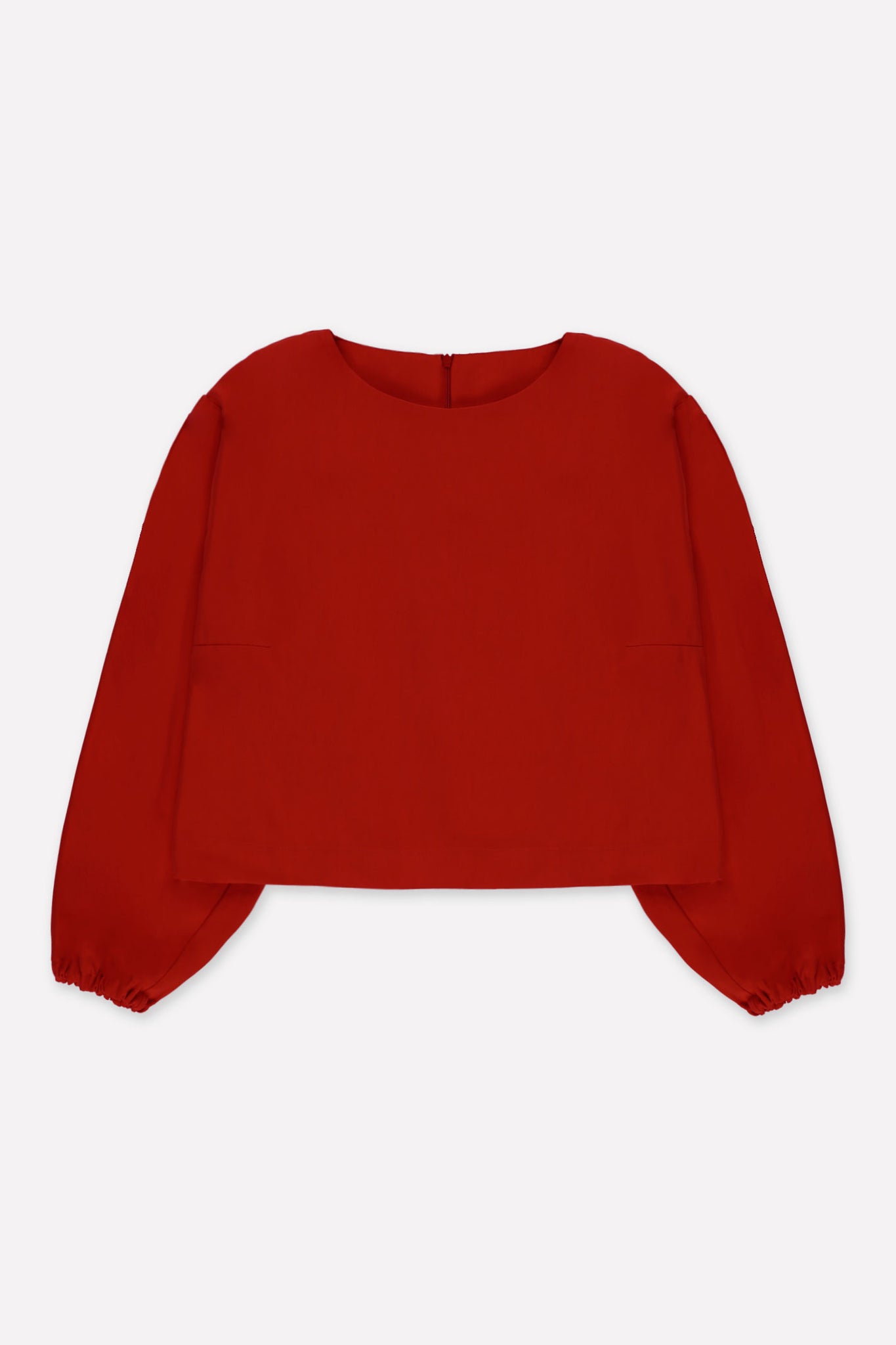 L.1221 - MATT OVAL TOP - Red