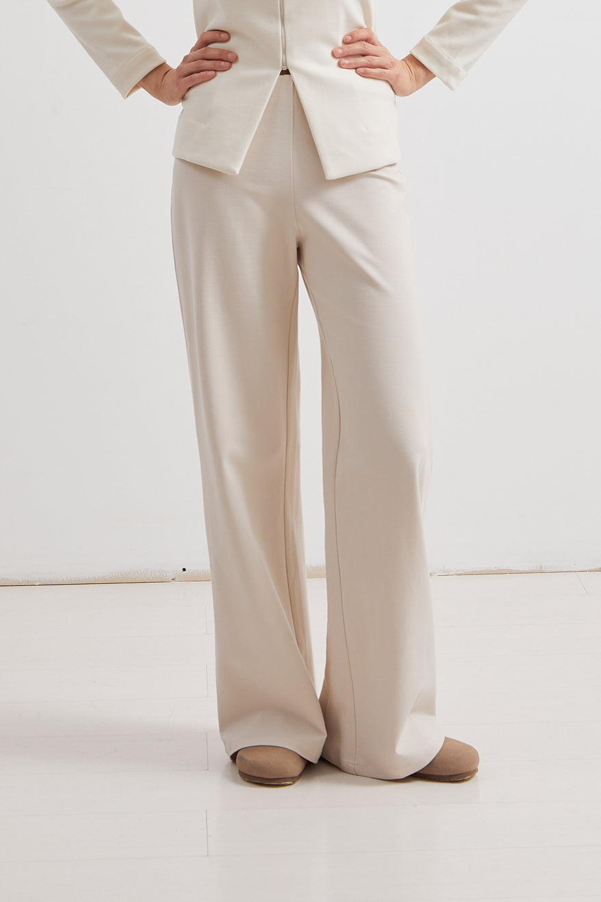 L.1231 - STRETCH PANT - Bone