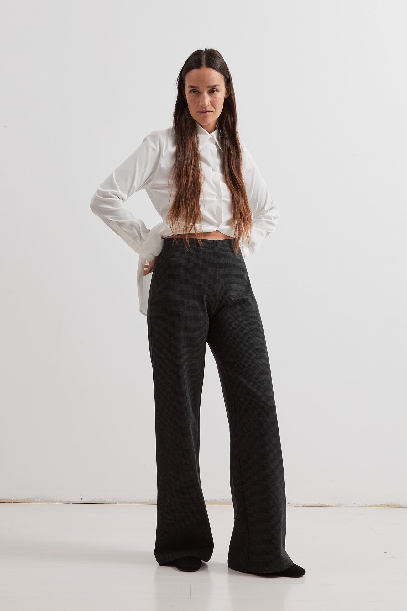 L.1231 - STRETCH PANT - Check