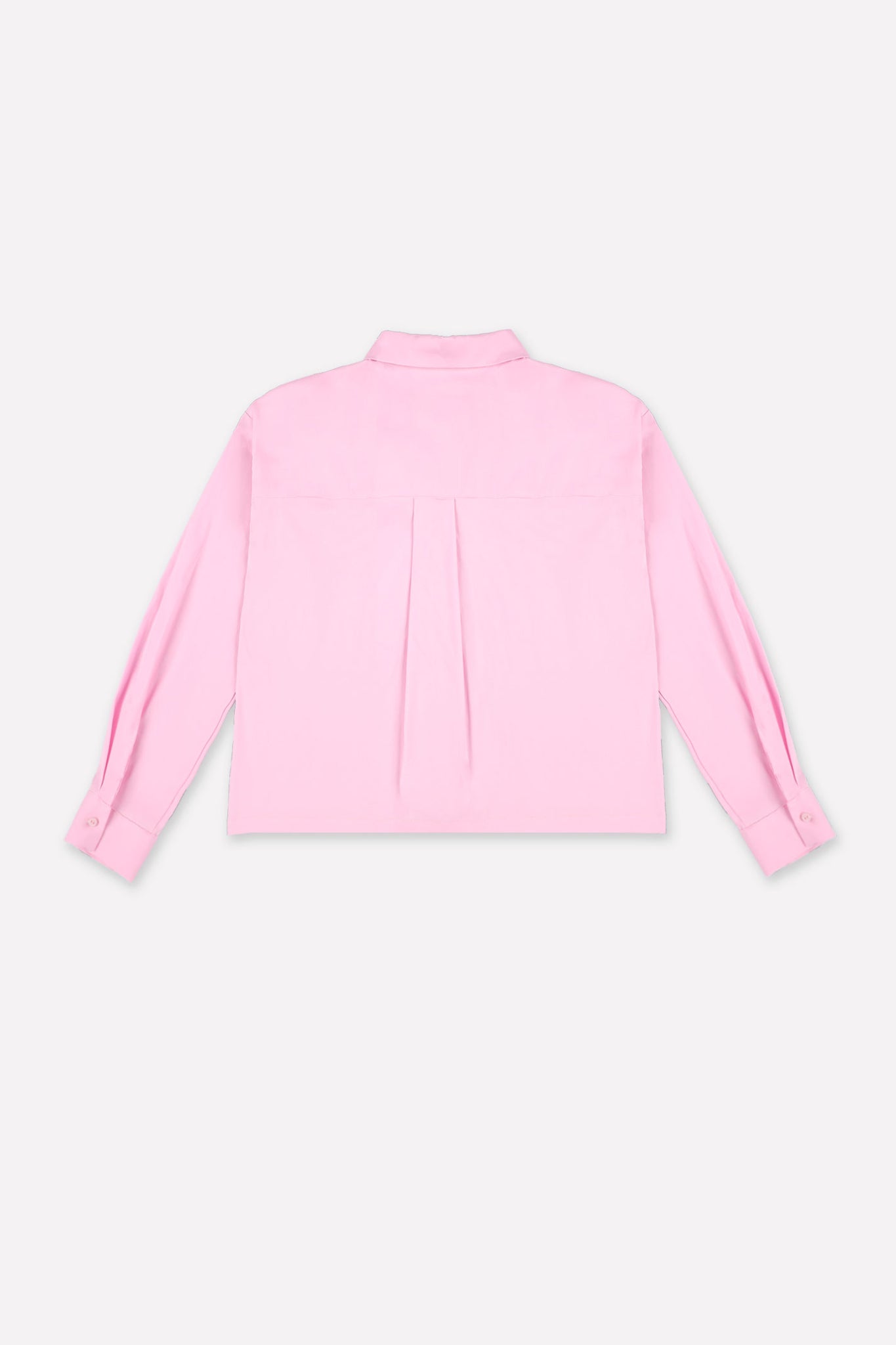 L.1241 - POPLIN BOXY SHIRT - Pink