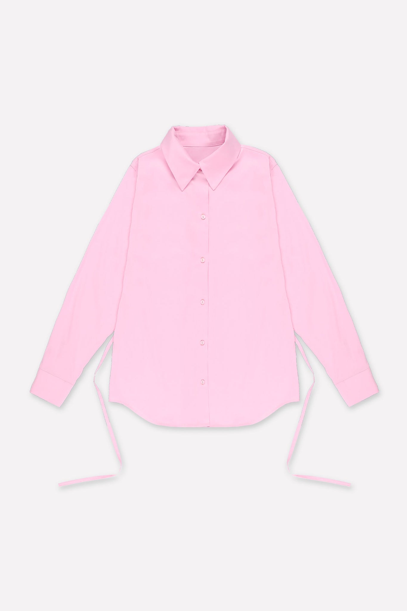 L.1242 - POPLIN SILHOUETTE SHIRT - Pink