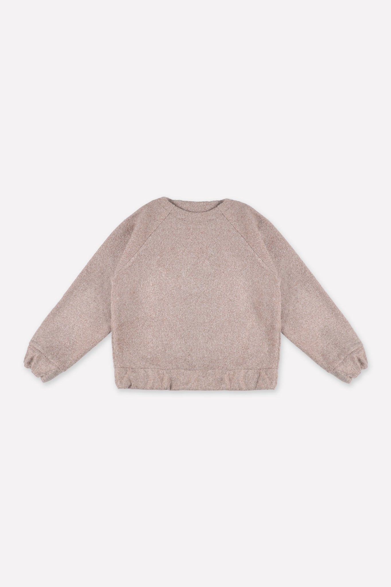 L.1282- BUCLE OVERSIZE JUMPER - Light Brown