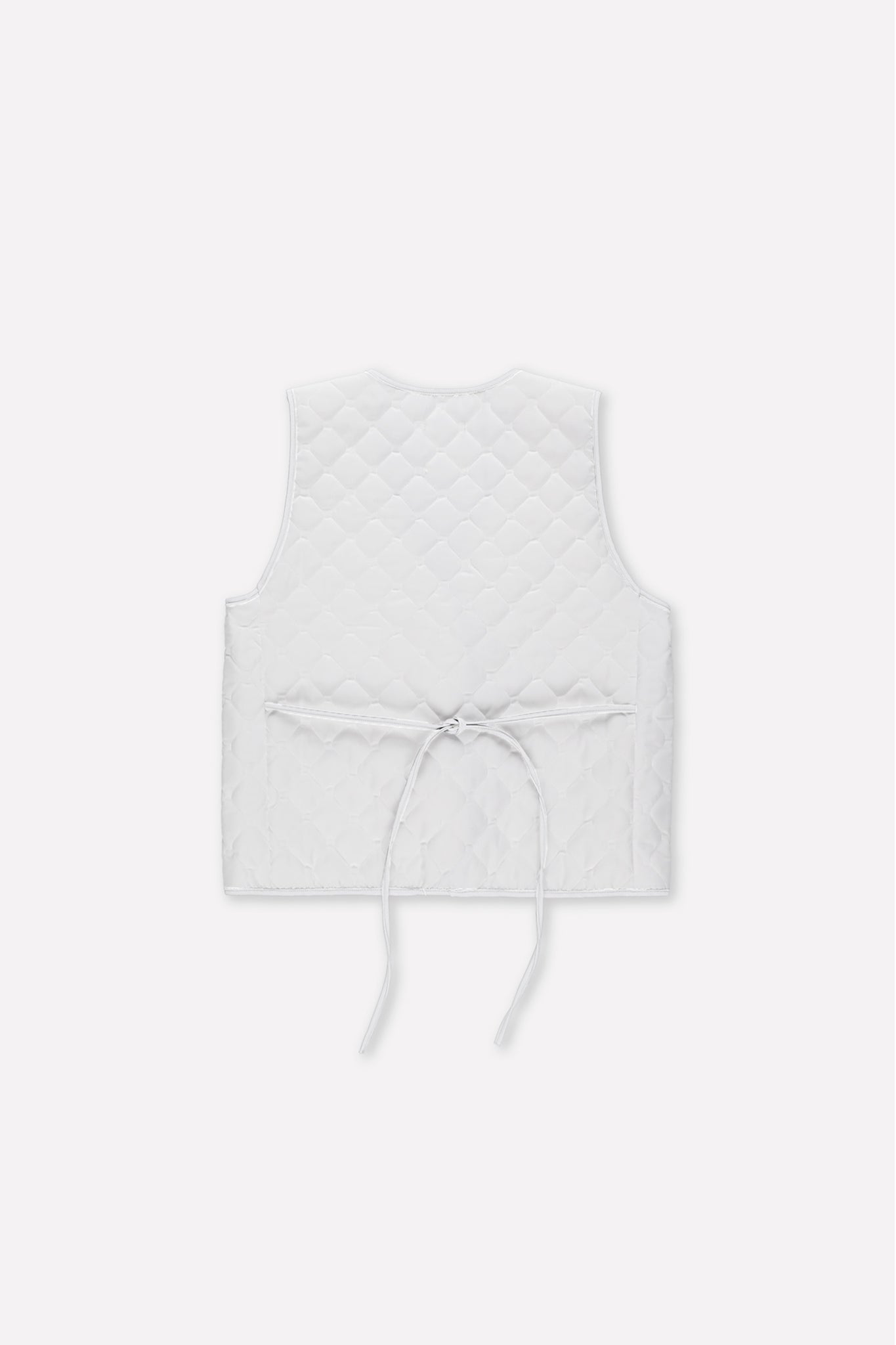 L.13002 - PADDED VEST - White