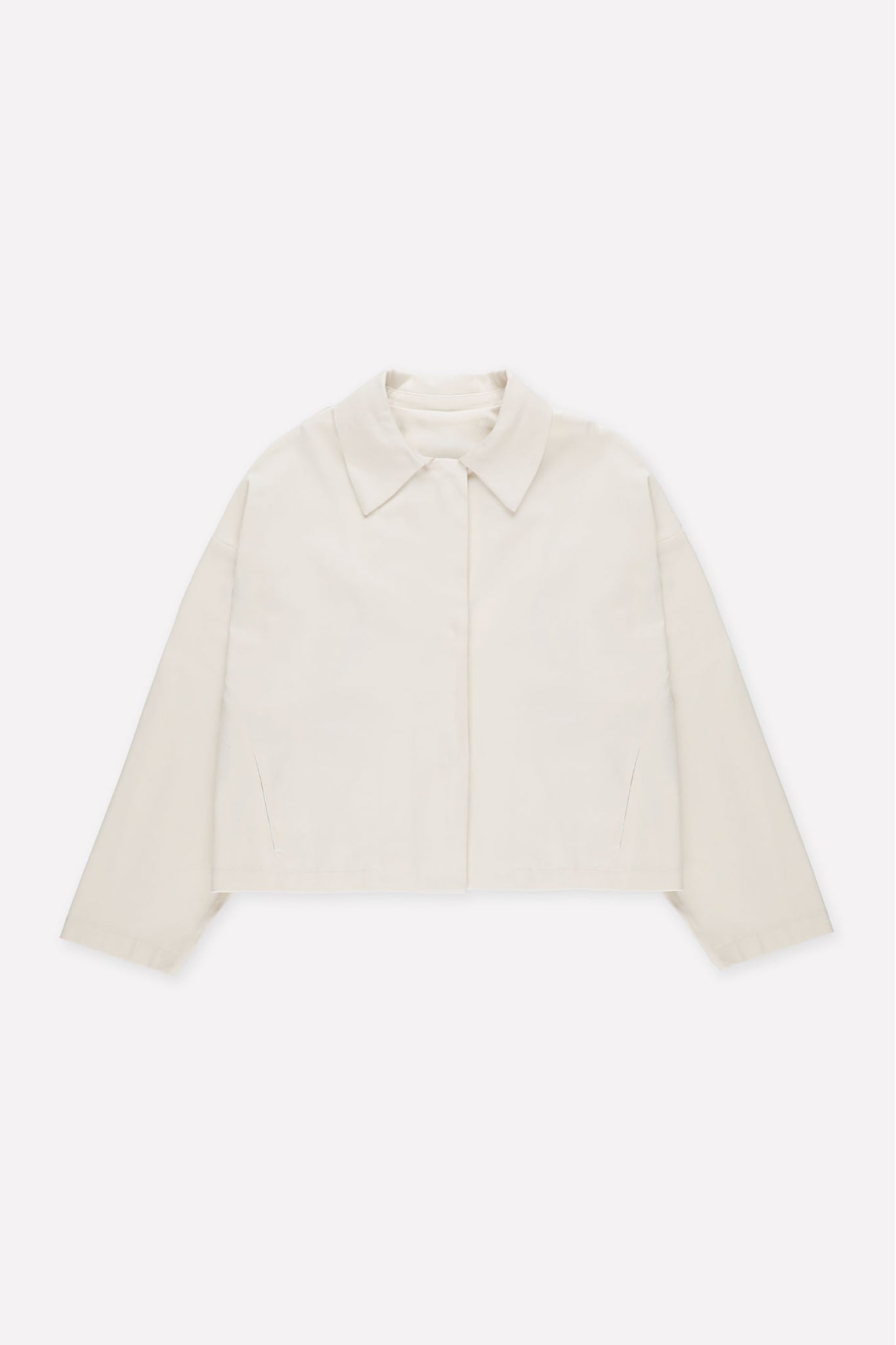 L.13041 - WORK OVAL JACKET - Ecru