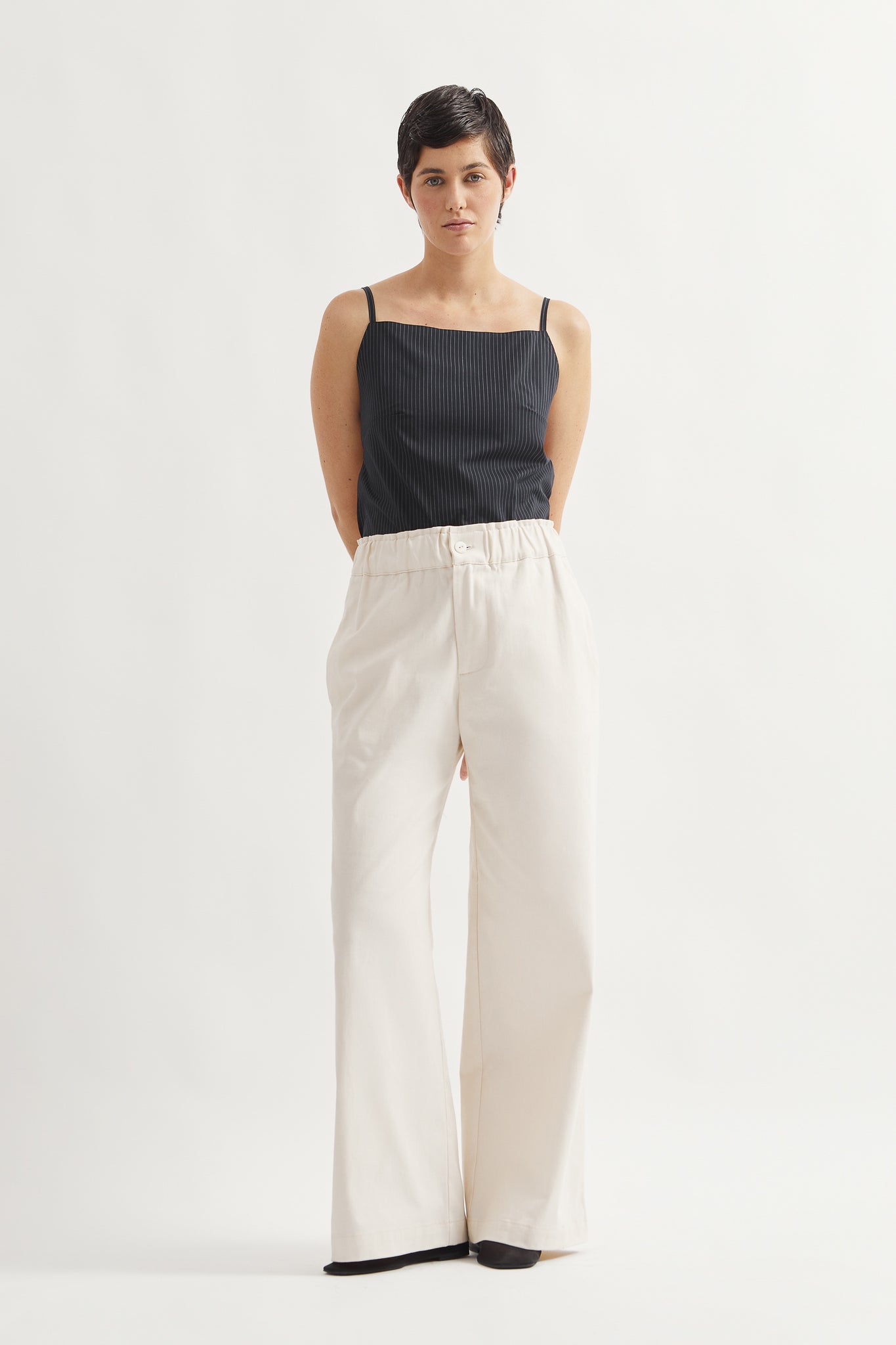 L.13042 - WORK PANT - Ecru