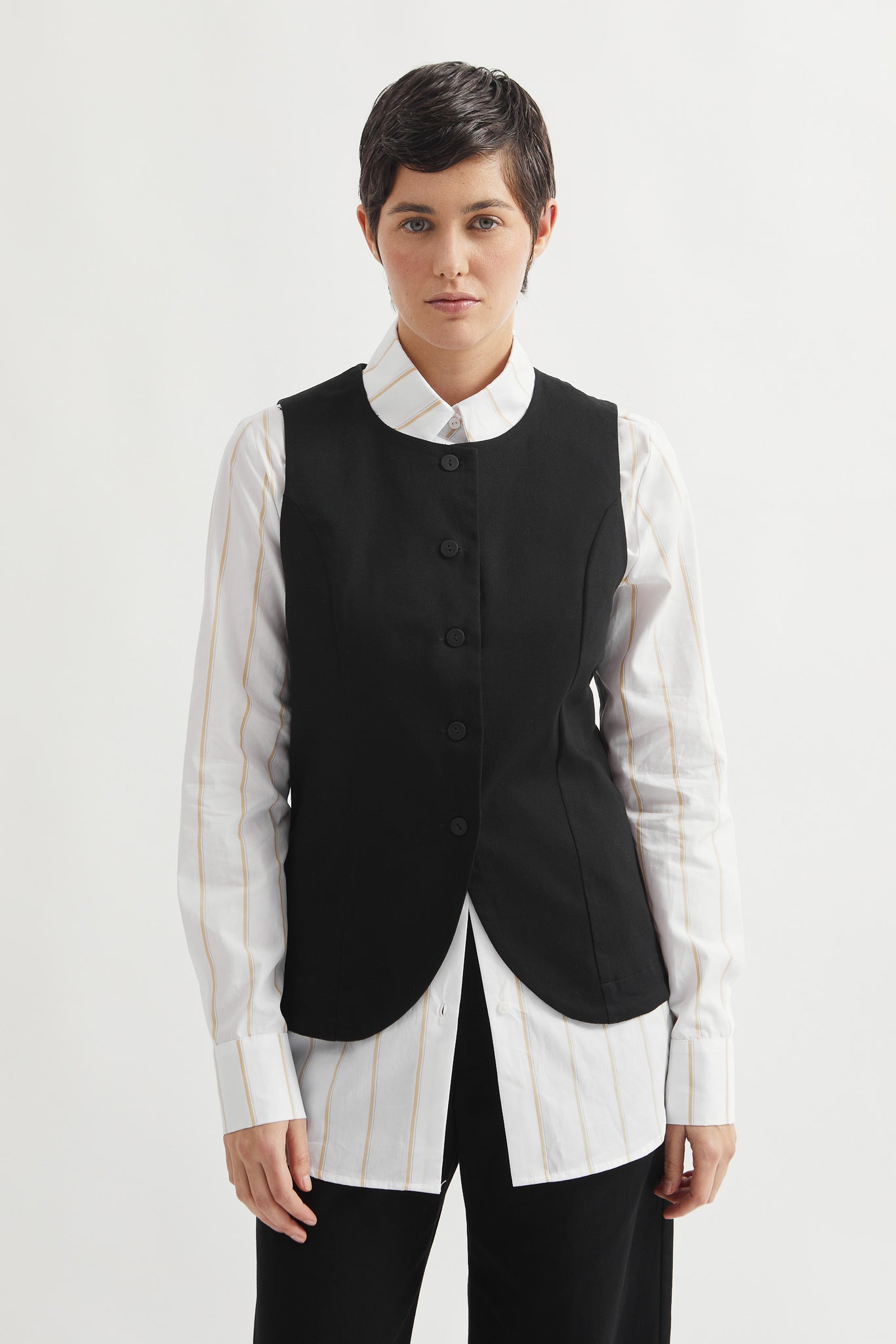 L.13045 - WORK VEST - Black