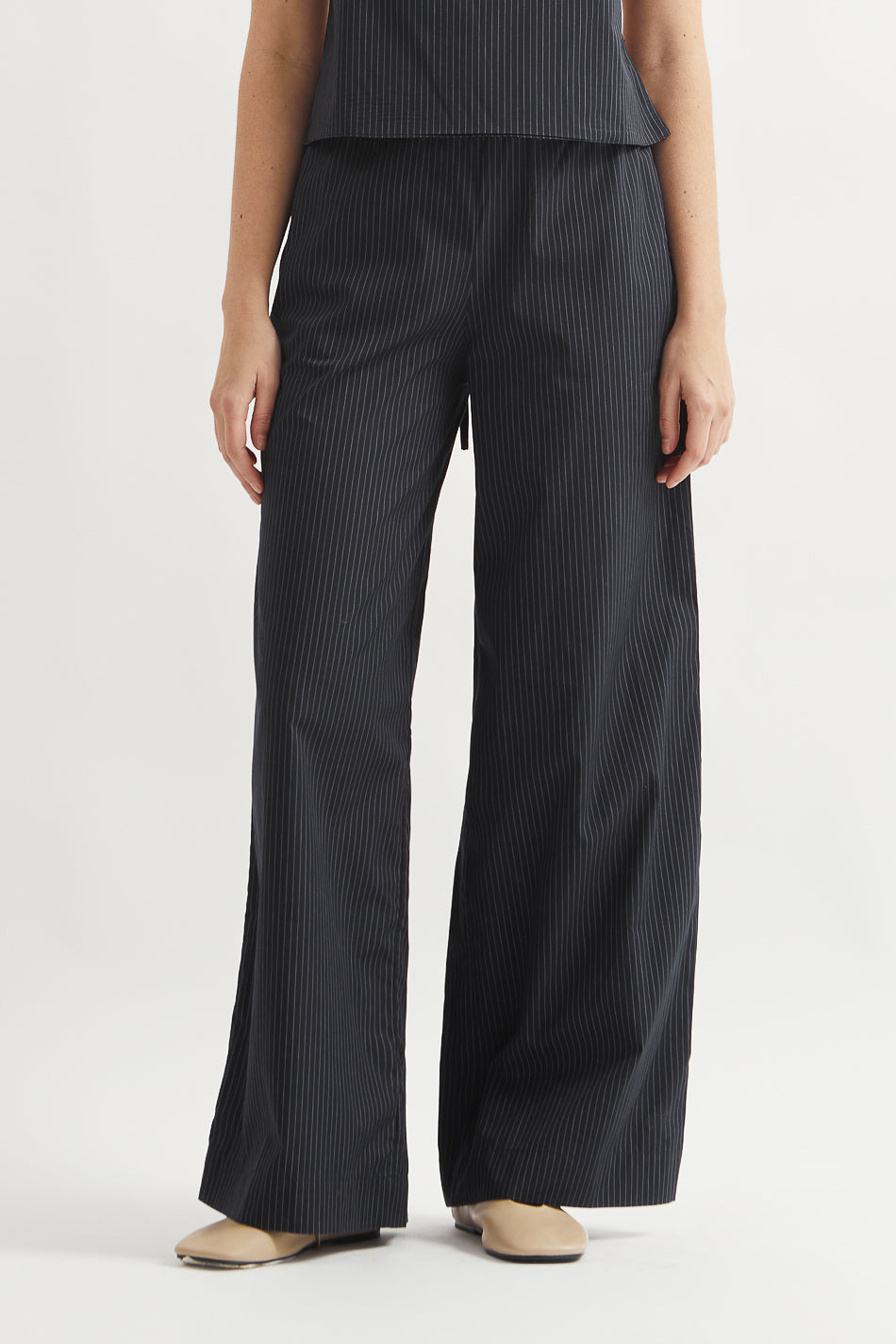 L.13071 - STRIPE PANT - Blue Stripe