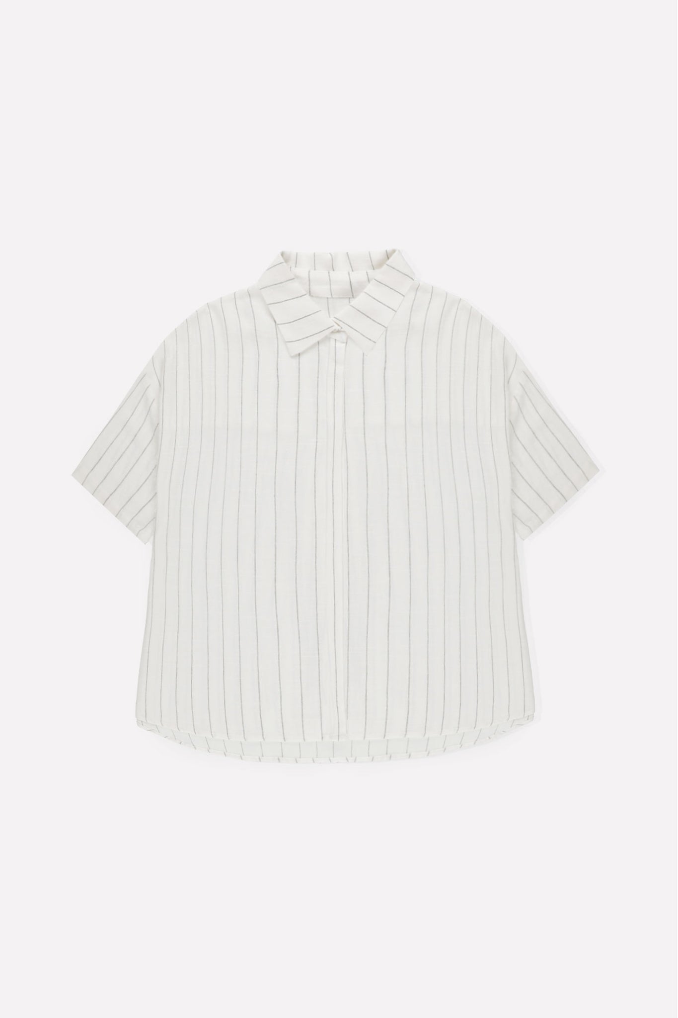L.13094 - EFFORT SHIRT - Black & White Stripes