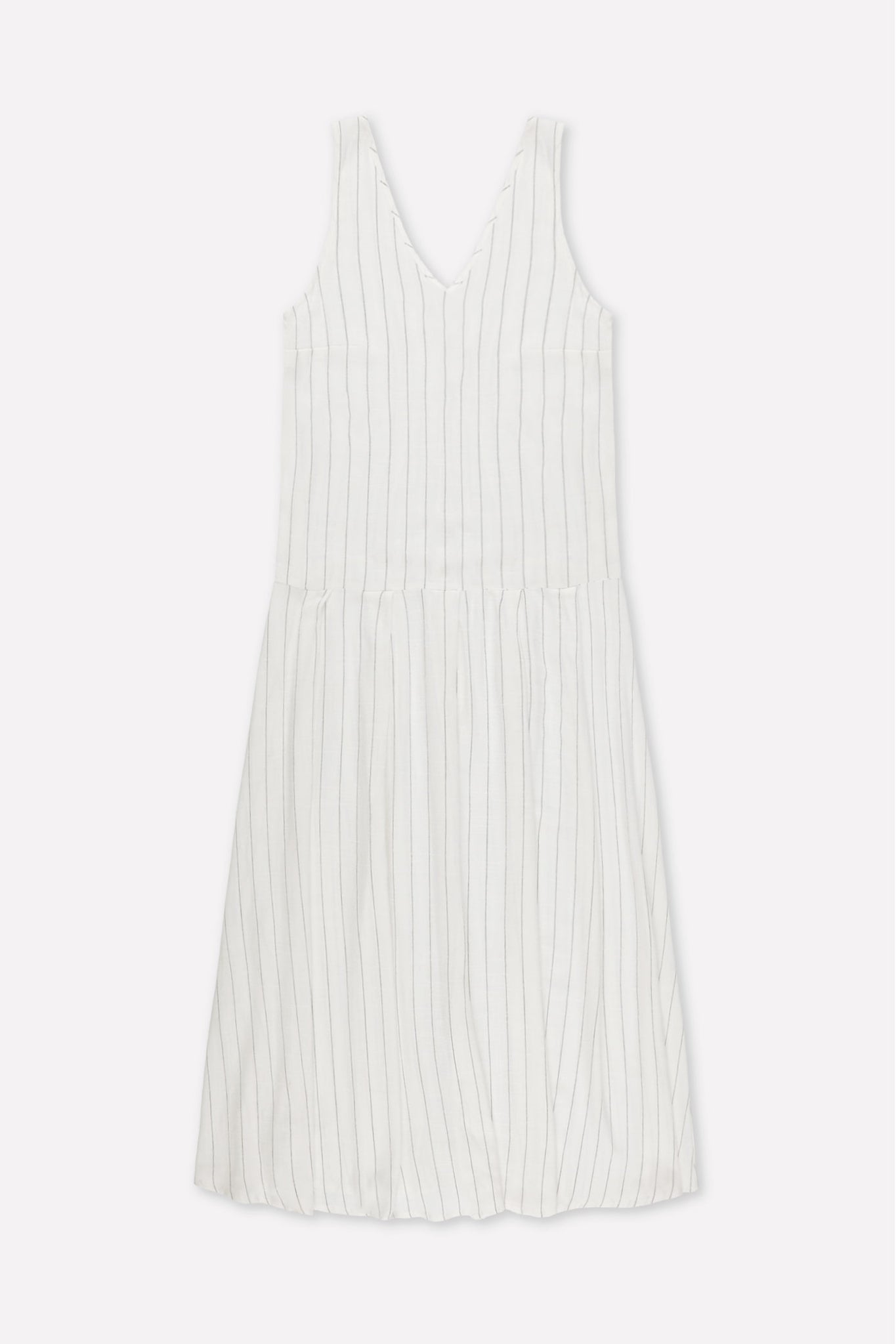 L.13095 - EFFORT DRESS - Black & White Stripes