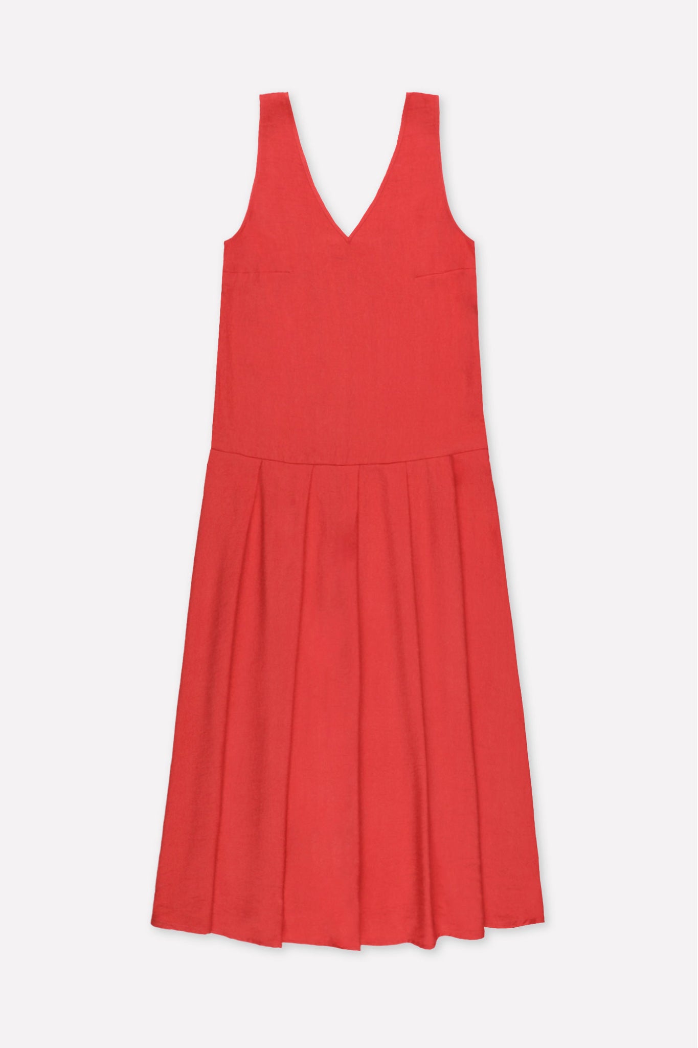 L.13095 - EFFORT DRESS - Red