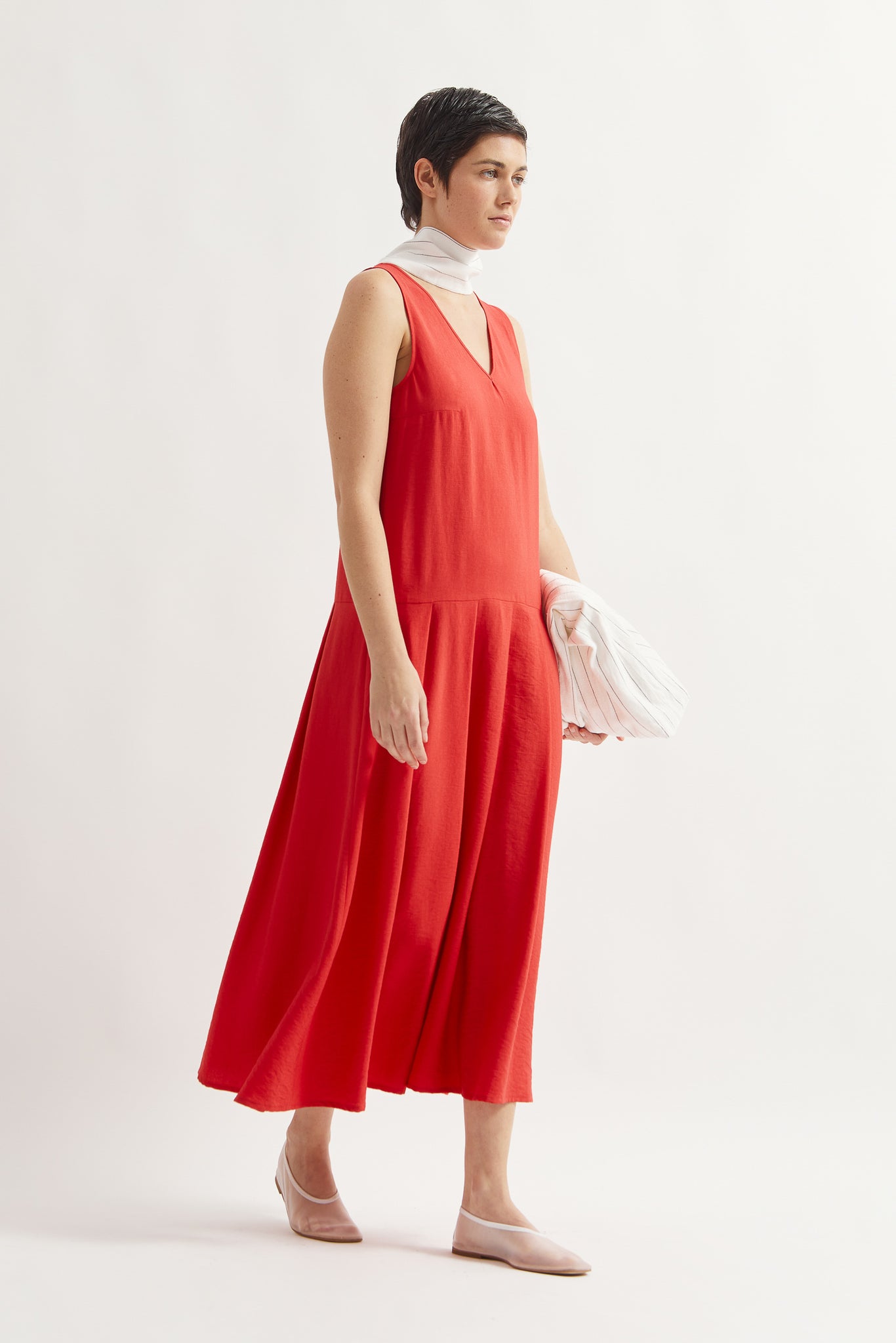 L.13095 - EFFORT DRESS - Red