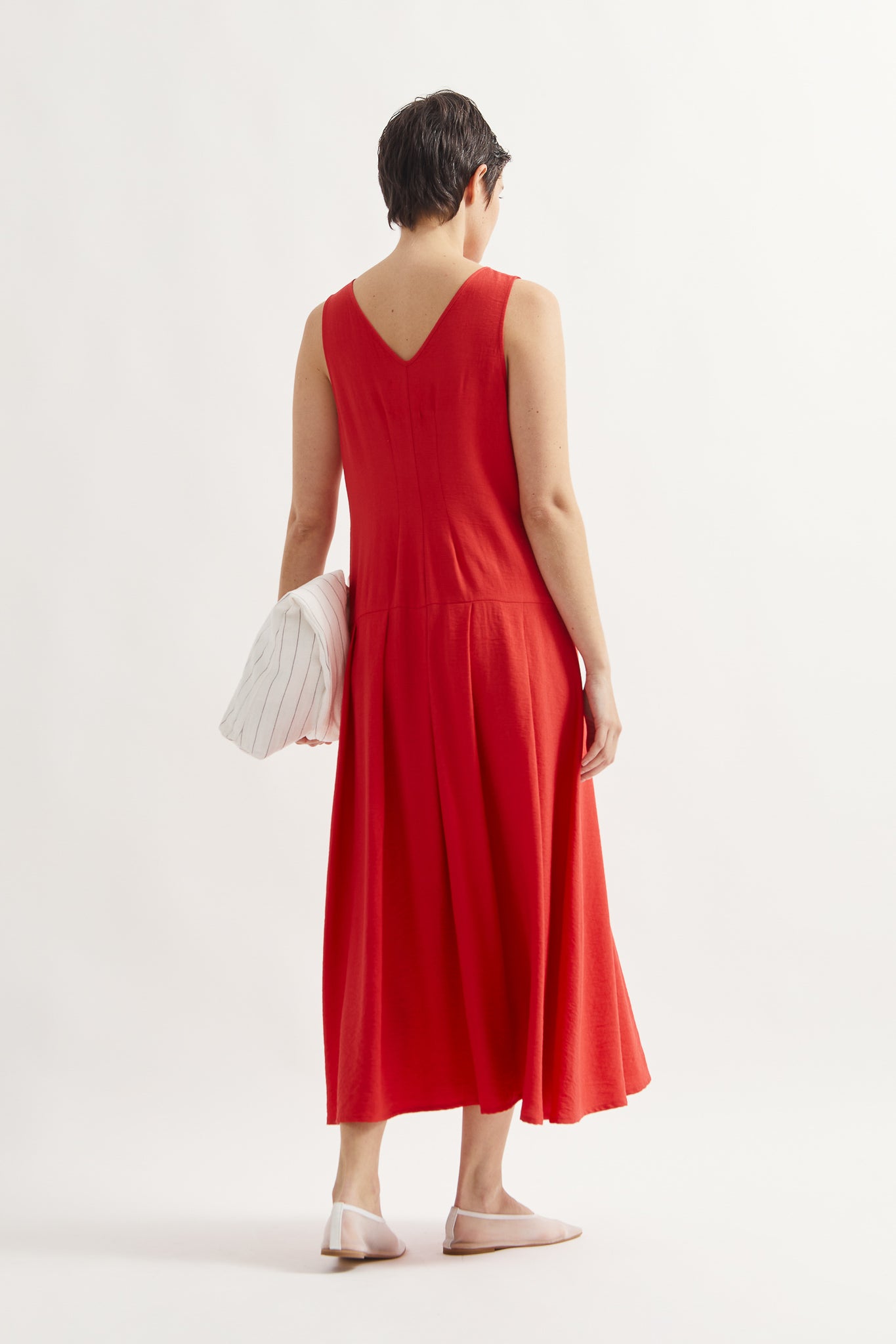 L.13095 - EFFORT DRESS - Red