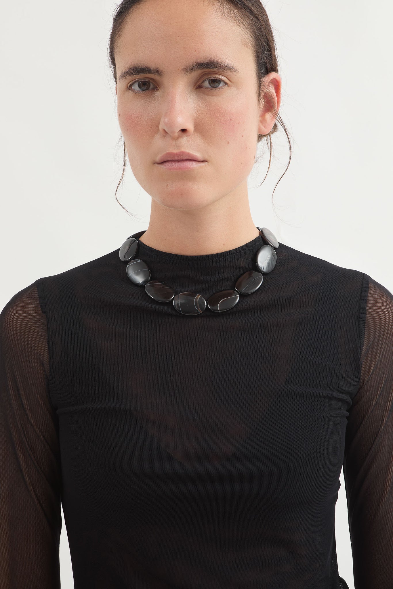 L.14003 - MESH TOP - Black