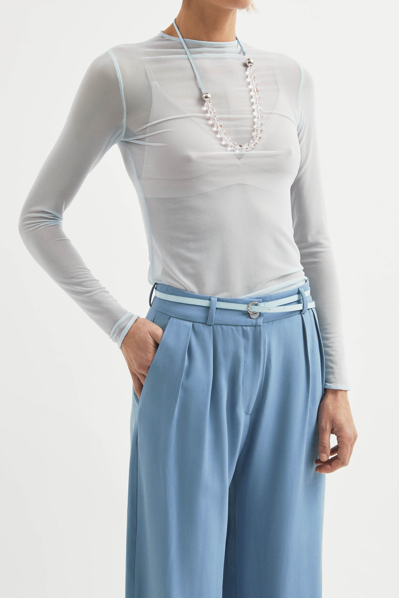 L.14003 - MESH TOP - Blue