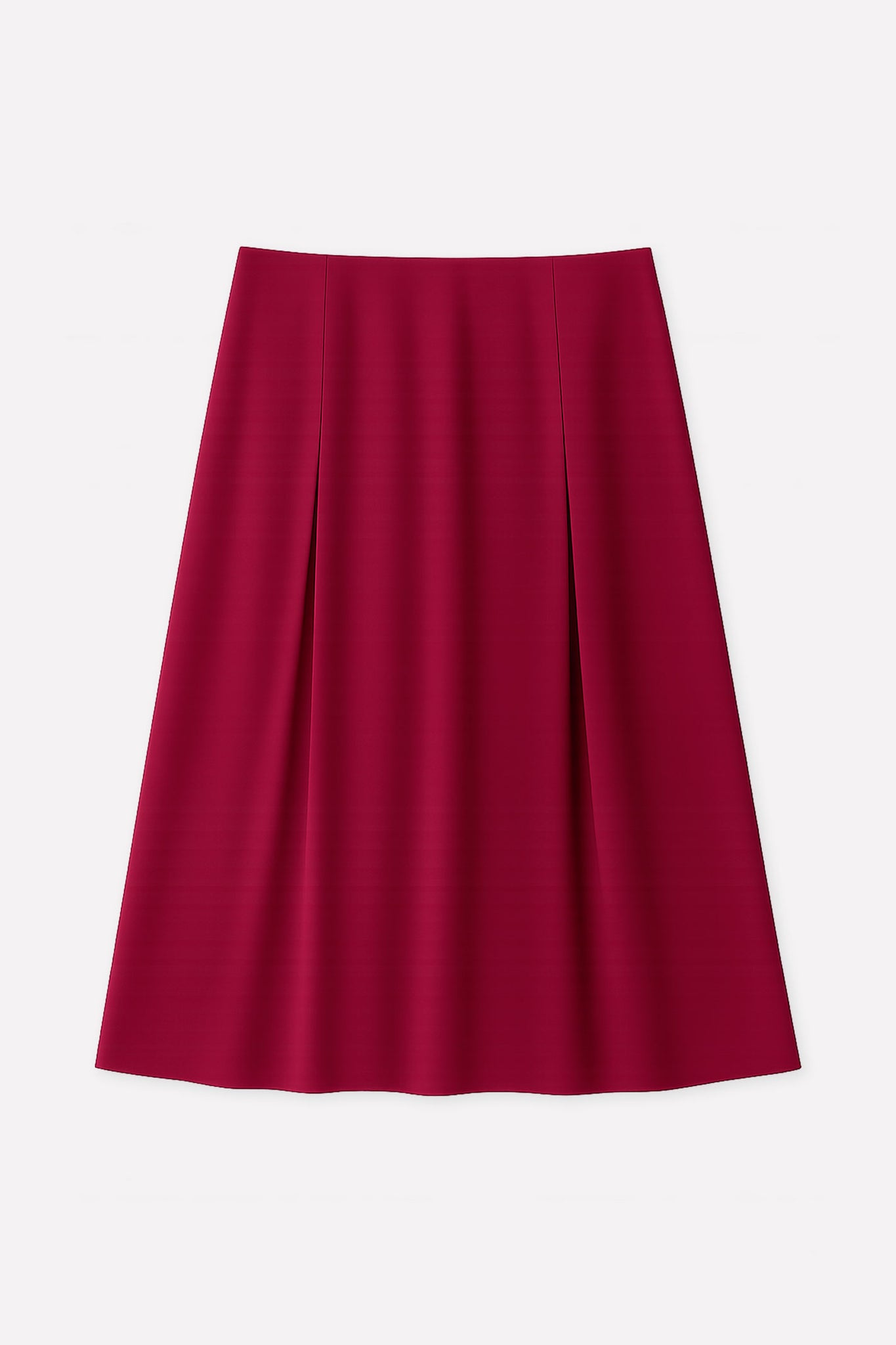 L.14011 - LYOCELL SKIRT - Wine