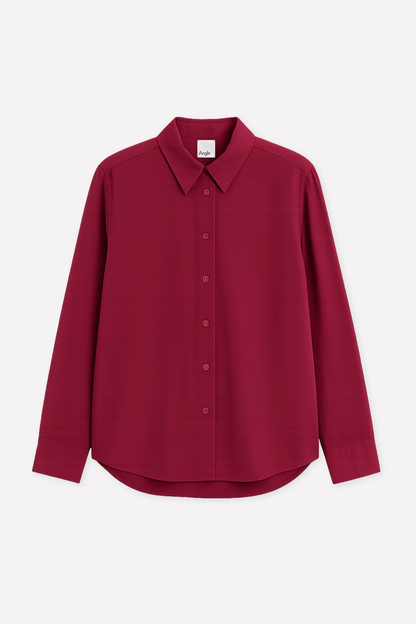 L.14012 - LYOCELL SHIRT - Wine