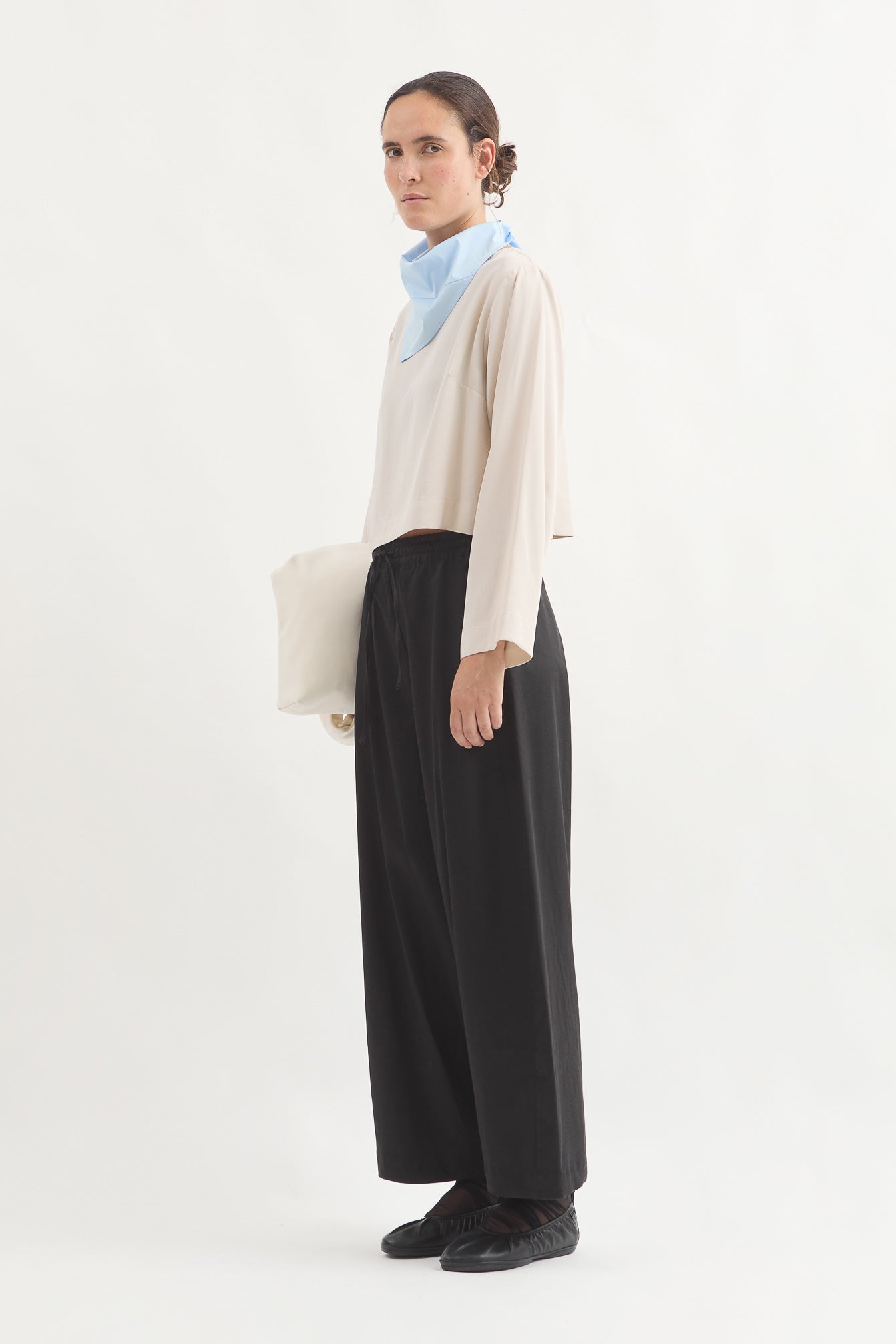 L.14013 - LYOCELL TOP - Bone