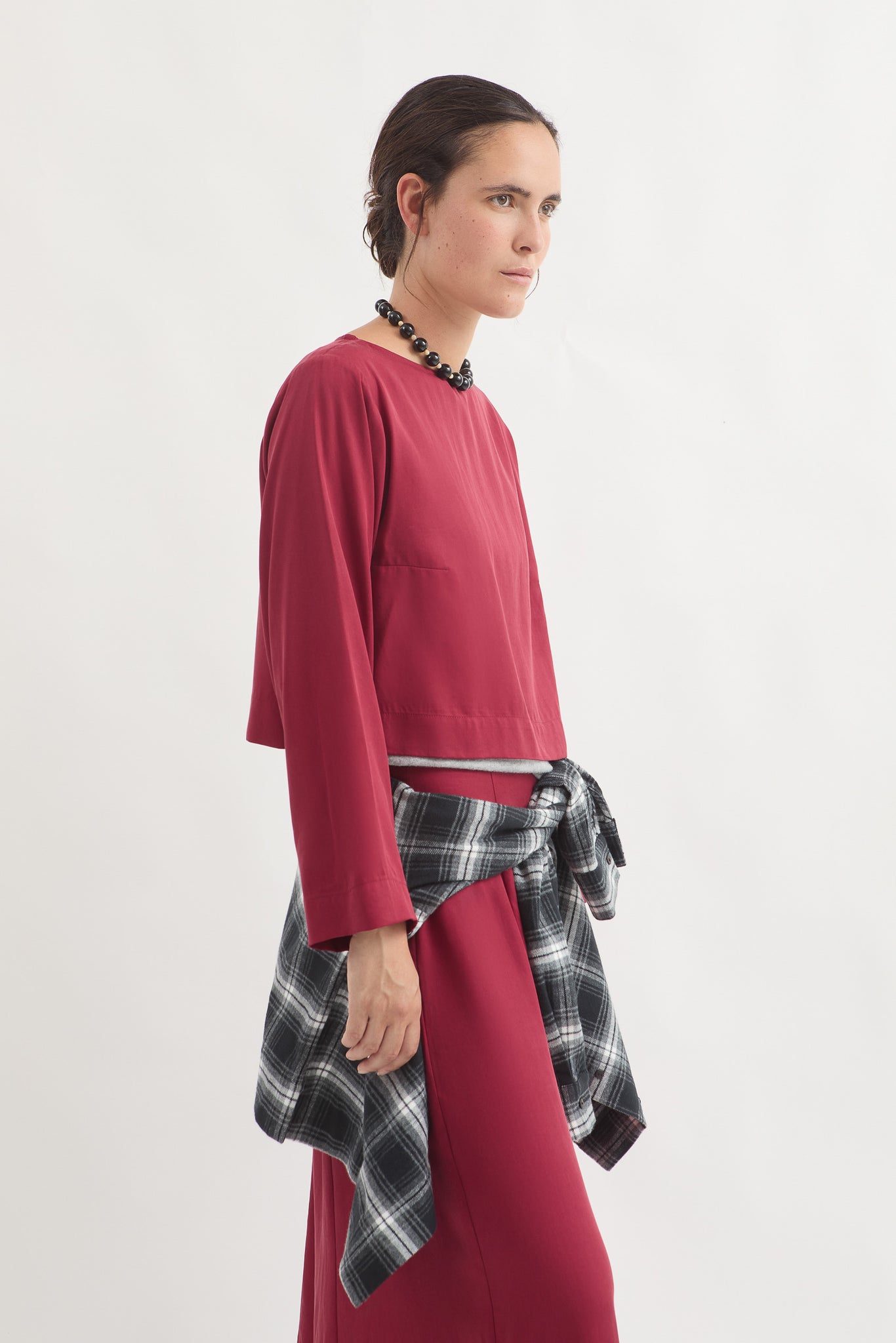 L.14013 - LYOCELL TOP - Wine
