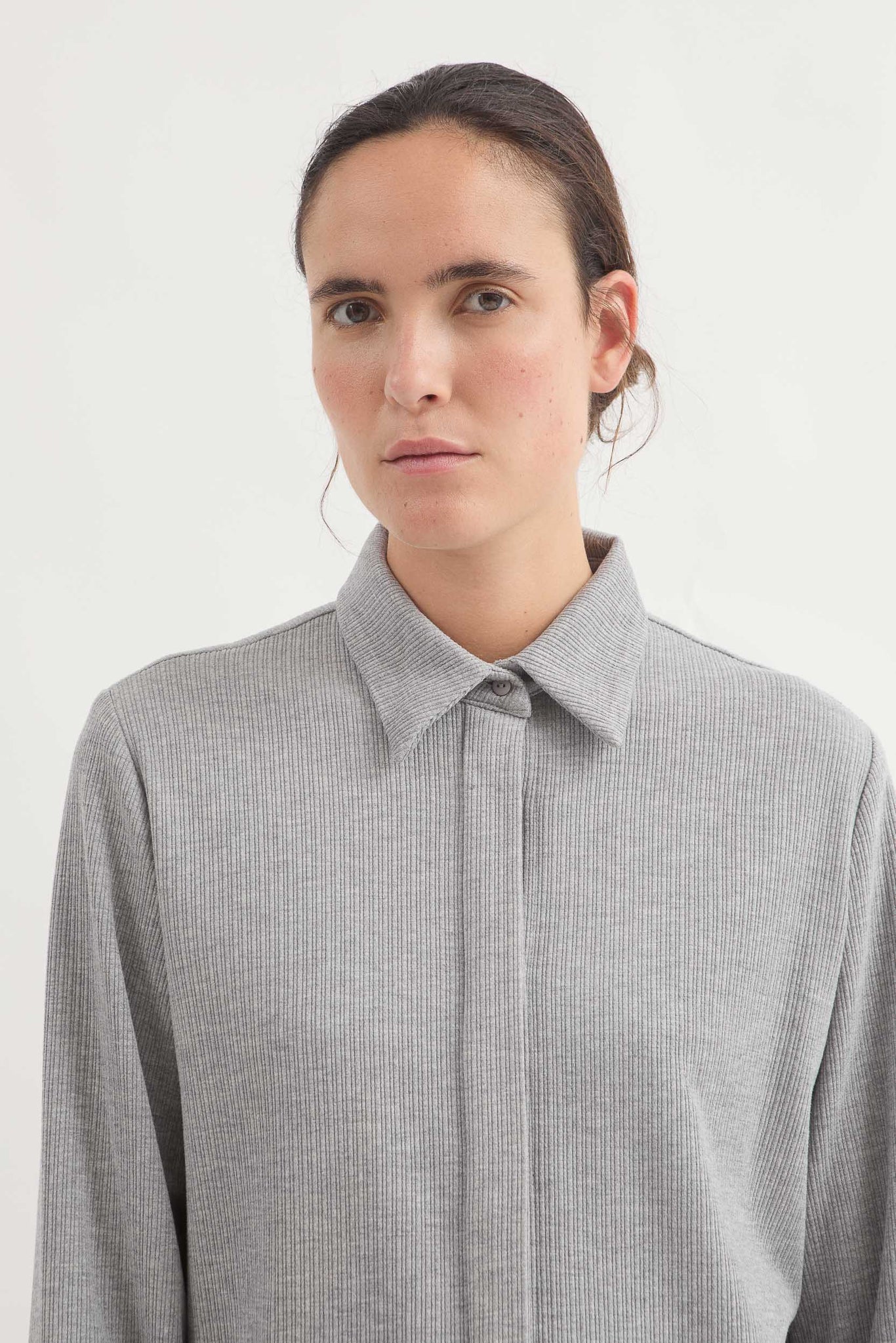 L.14032 - MICROPANA SHIRT - Grey