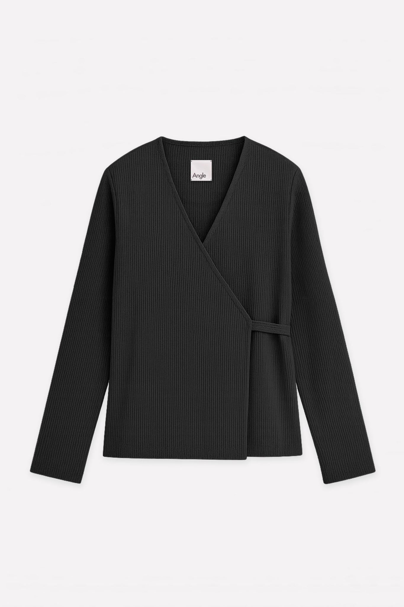 L.14033 - MICROPANA TOP - Black
