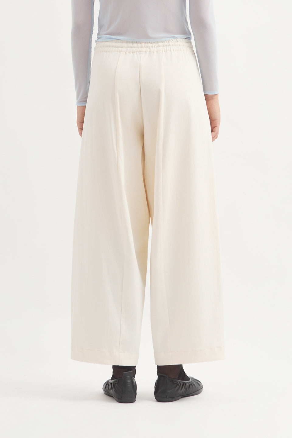 L.14042 - MAD BARREL PANT - Ecru