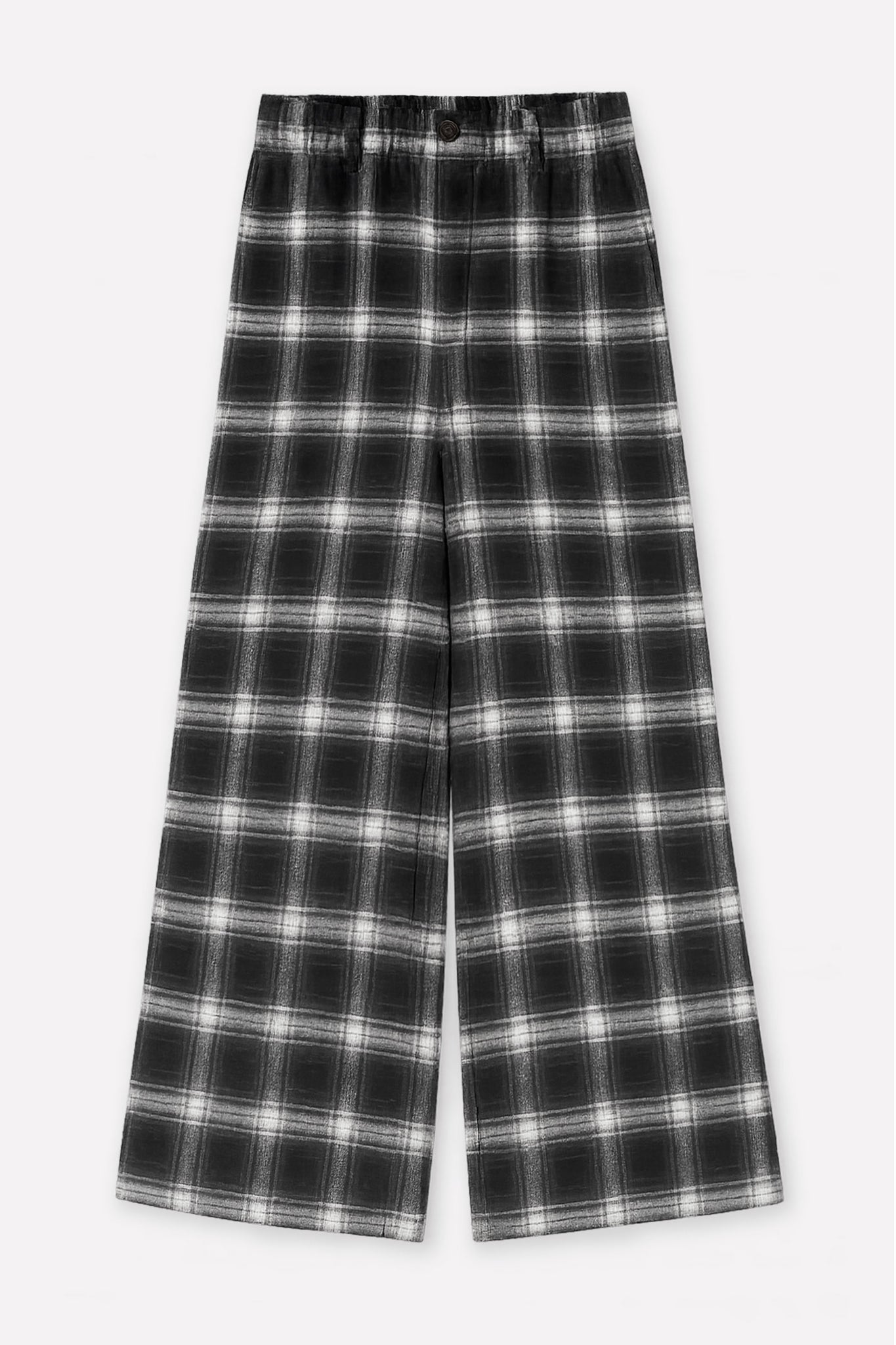 L.14051 - PINSTRIPE PANT - Plaid Grey