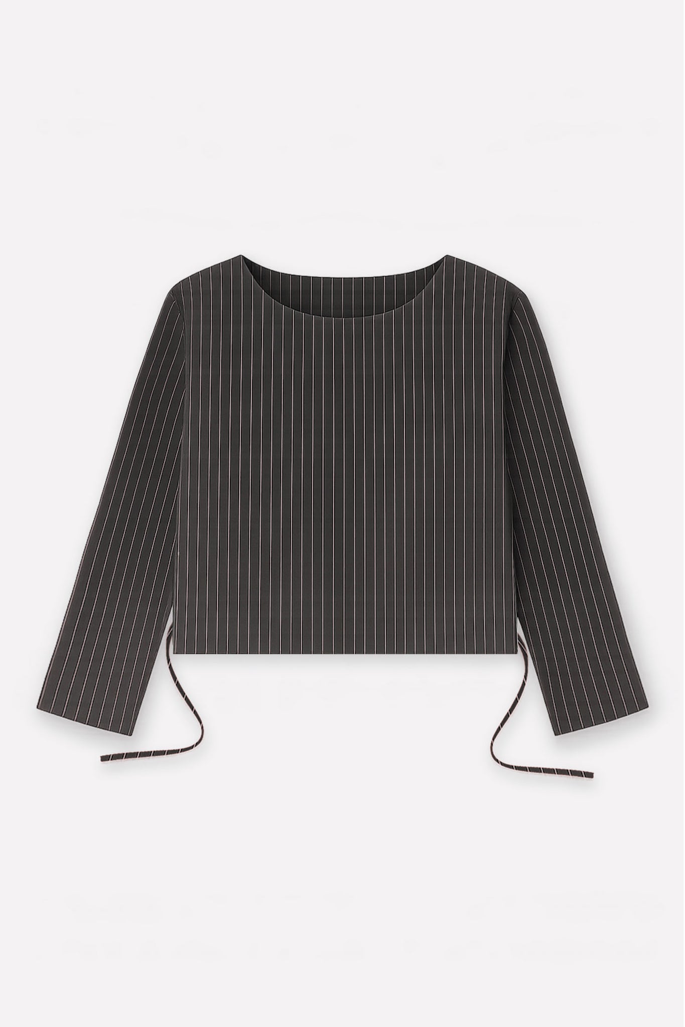 L.14052 - PINSTRIPE TOP - Grey Stripe