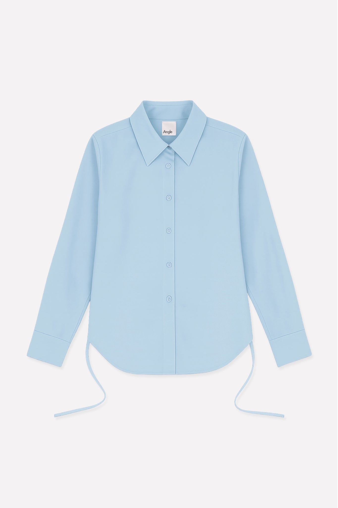 L.14062 - POPLIN SILHOUETTE SHIRT - Light Blue