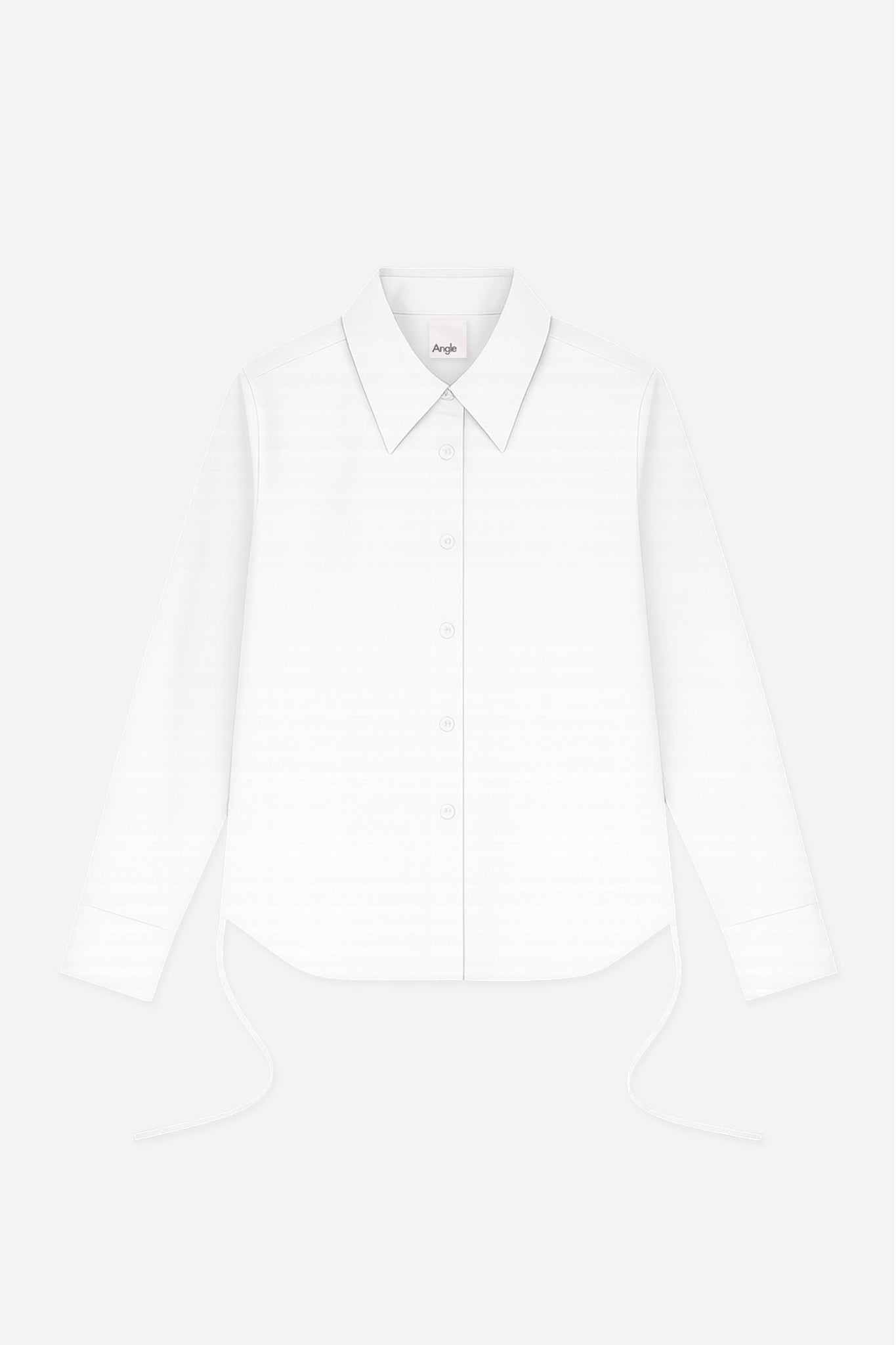 L.14062 - POPLIN SILHOUETTE SHIRT - White