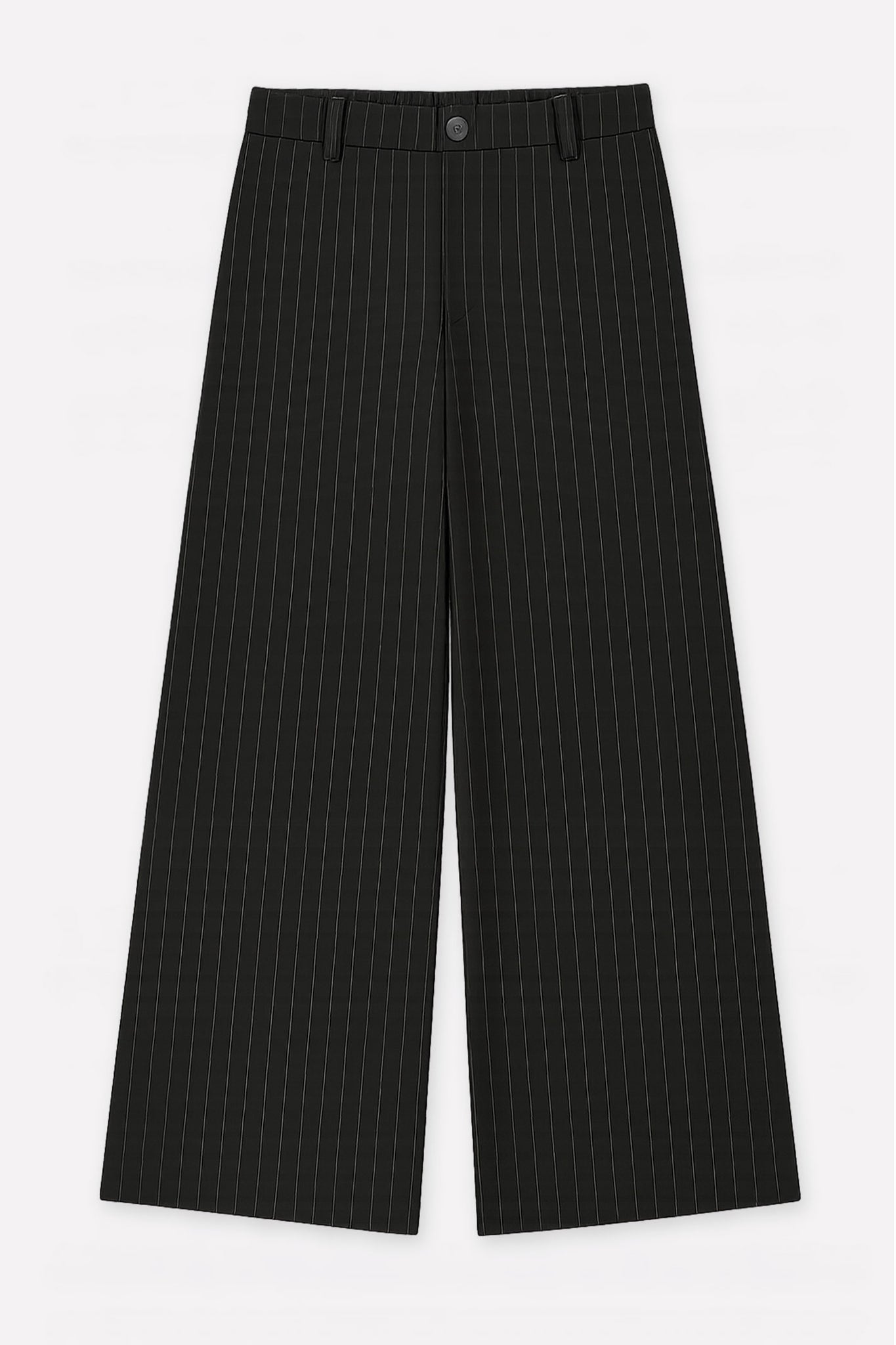 L.14073 - TOMMY PLEAT PANT - Black Stripe