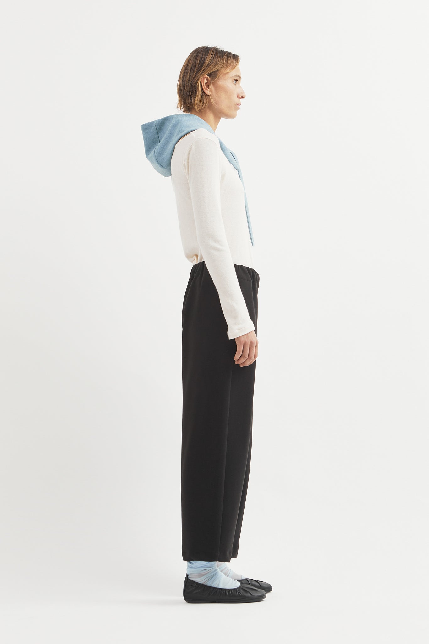 L.14084 - CHICAGO BARREL PANT - Black