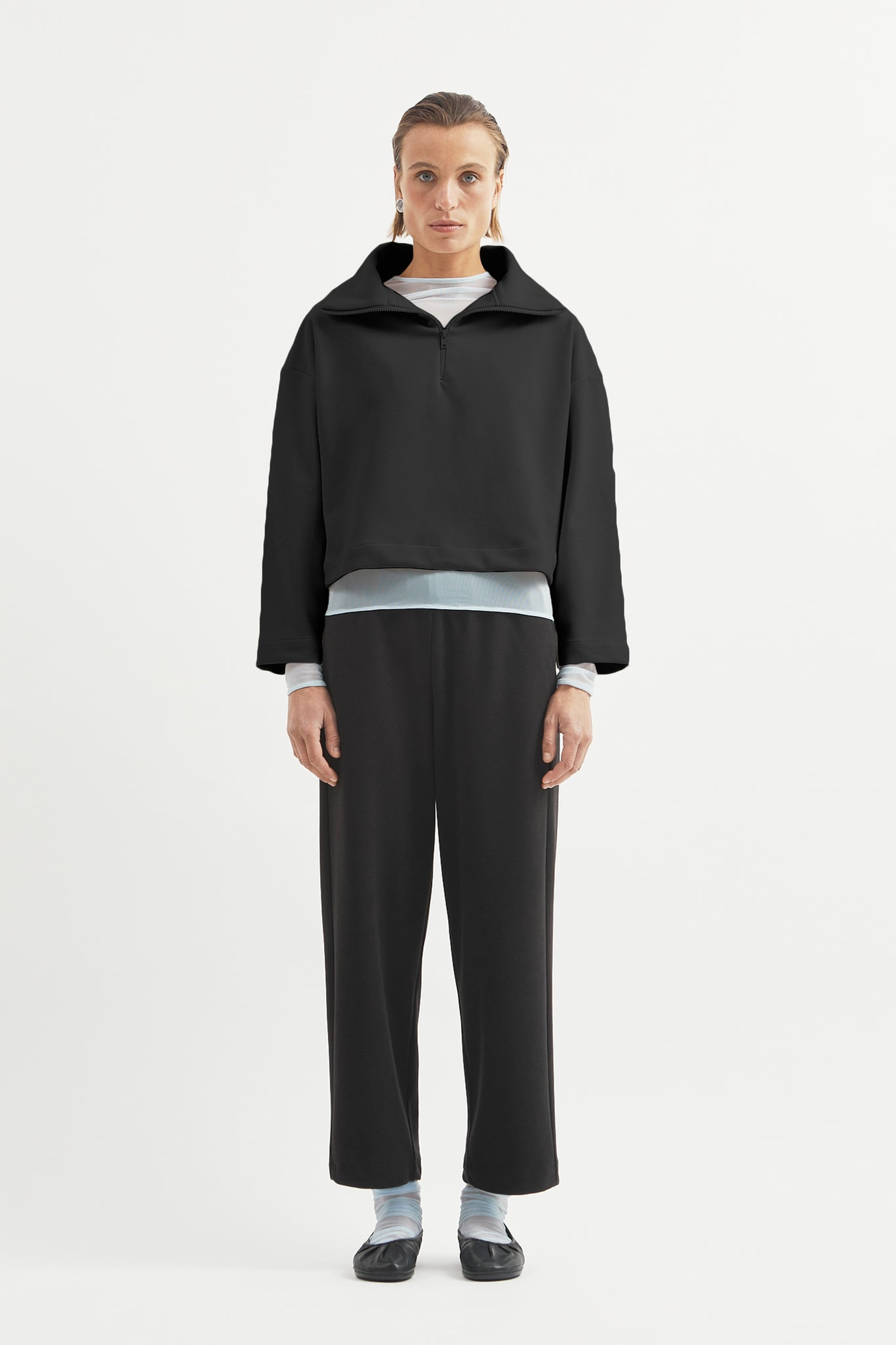 L.14085 - CHICAGO CUT JUMPER - Black