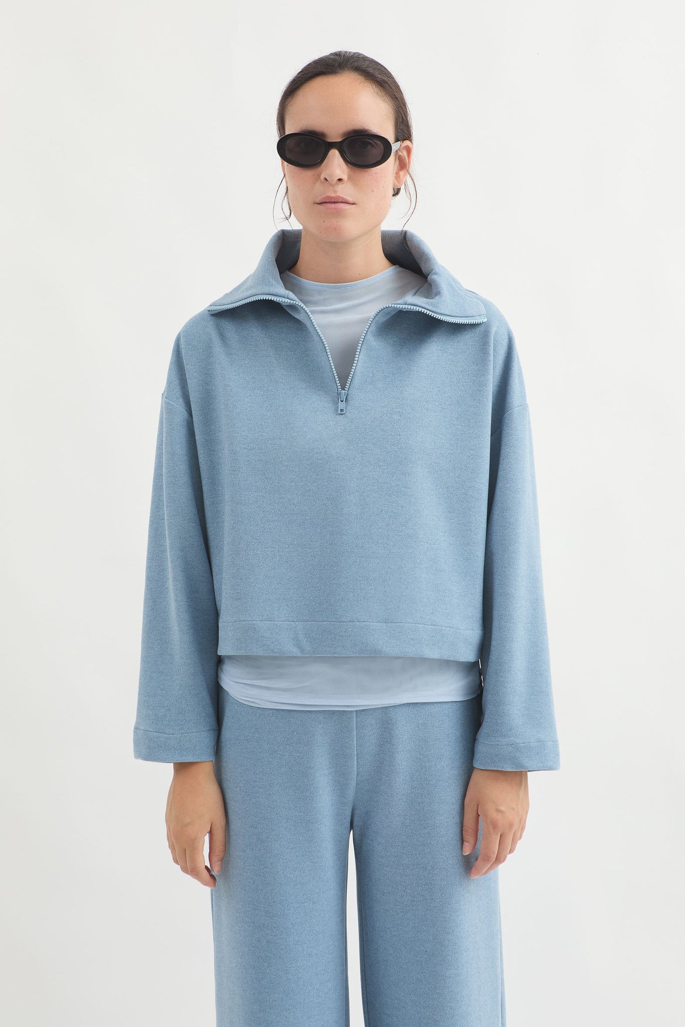 L.14085 - CHICAGO CUT JUMPER - Blue